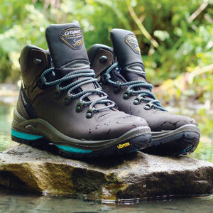 Grisport Women's Glide Waterproof Hillwalking Boots (Brown)