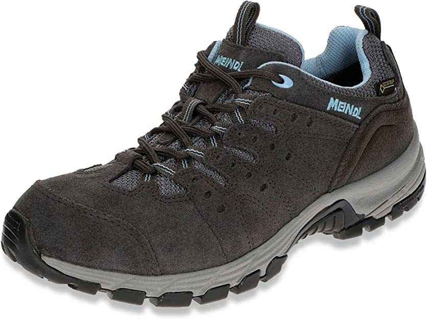 Meindl Women's Rapide Gore-Tex Trail Shoes - WIDE FIT (Anthracite/Azure)