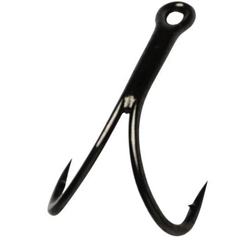 Owner Salmon Tube Double Hook (Size 8)(6 Pack)