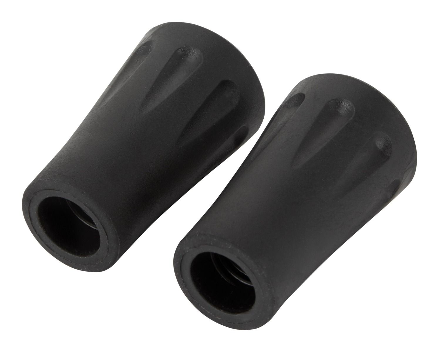 Trekmates Rubber Walking Pole Tips - Pair (Black)