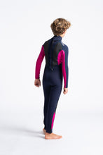 Load image into Gallery viewer, C-Skins Junior Element 3/2 Steamer Wetsuit (Slate/Magenta)
