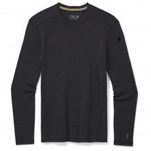 Load image into Gallery viewer, Smartwool Men&#39;s Classic Thermal Merino Crew Neck Base Layer Top (Charcoal Heather)
